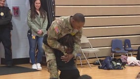 Burlington soldier, brother share heartwarming surprise reunion