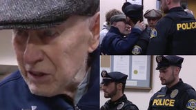 97-year-old man reunites with 2 Hatboro officers who saved him from burning home Thanksgiving Day