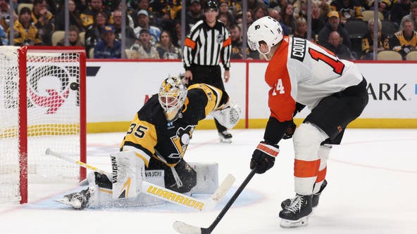 Sean Couturier's shootout goal lifts Flyers past Penguins 4-3