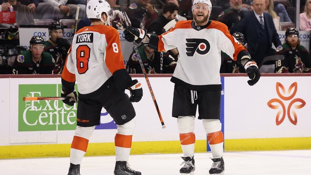 Konecny scores twice, Flyers beat Arizona 4-1 to end Coyotes' winning streak at 5