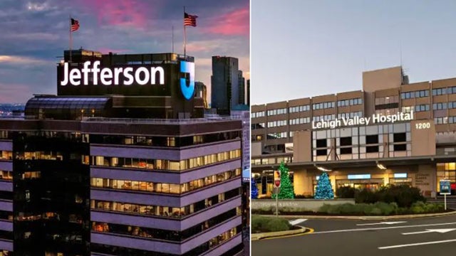 Jefferson, Lehigh Valley Health Network announce plans for major 2024 merger