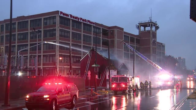 2 rescued, 1 rushed to hospital after fire erupts in Fishtown: officials