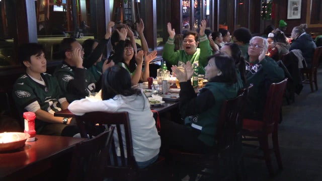 Eagles fans celebrate Christmas Day win: 'The Giants got a big lump of coal in their stocking'