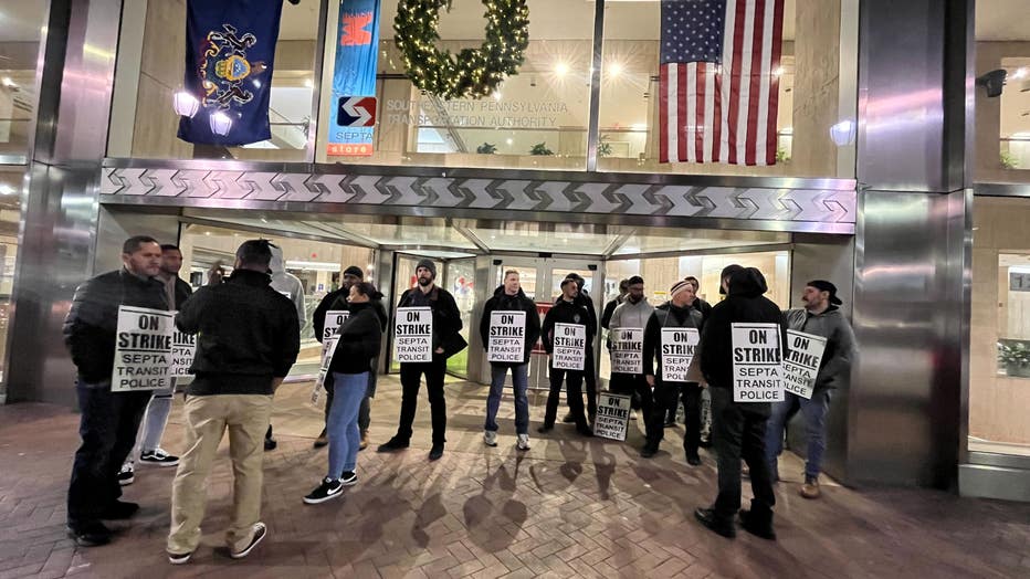 SEPTA police on strike after failed negotiations on new contract