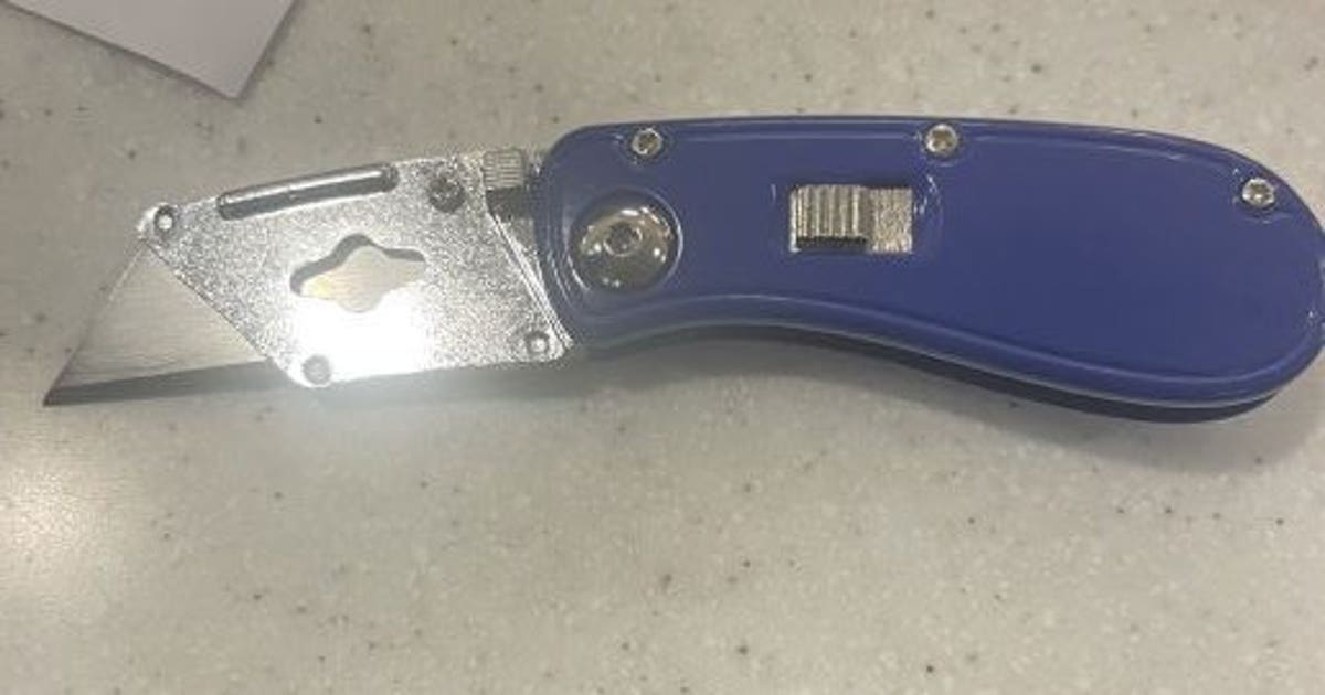 Box cutter found hidden in bandage wrapped on passenger’s arm at ...