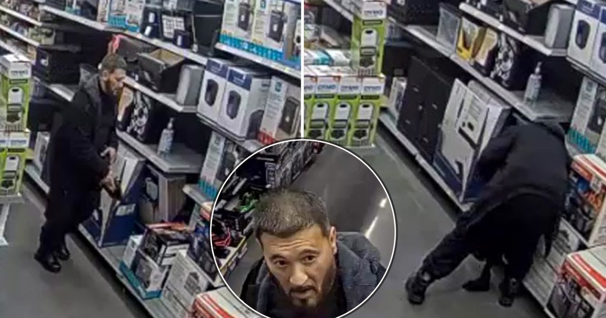 Watch: Suspected shoplifter hides loaded gun on shelf at Philadelphia Walmart | FOX 29 Philadelphia