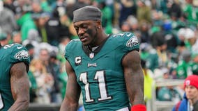 A.J. Brown breaks silence with Eagles on the brink of finishing as No. 5 seed in the NFC