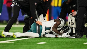 Eagles receiver A.J. Brown is out for wild-card game vs. Bucs with a knee injury