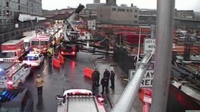 5 injuries reported after construction accident involving boom truck in Manhattan, FDNY says