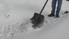 Tips for staying safe, healthy while shoveling snow