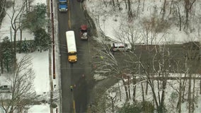 Student hit by vehicle while getting on school bus in South Jersey: police