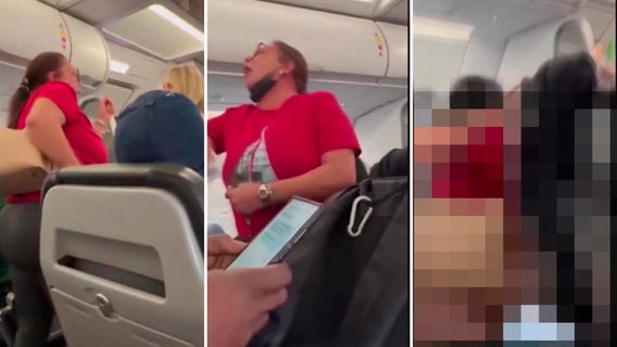 Philadelphia woman charged after allegedly dropping pants in aisle during Frontier Airlines flight