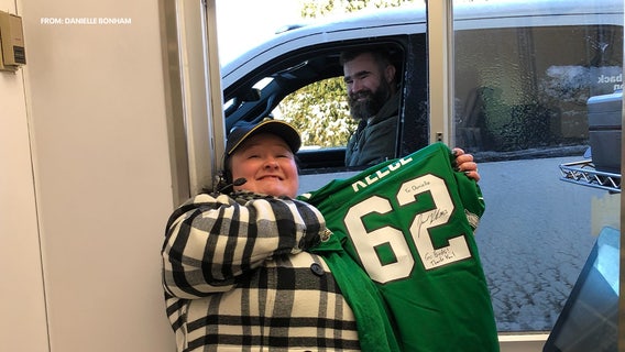 Jason Kelce shares hilarious tidbit about viral McDonald's drive-thru moment