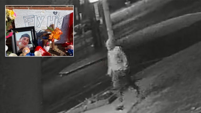 Video: Memorial for slain teenage boy destroyed by suspect with bat in Bensalem