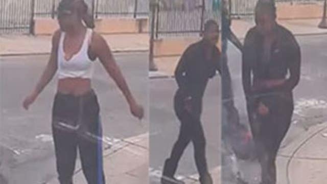 Female crossing guard brutally attacked by 3 women on North Philadelphia street: police