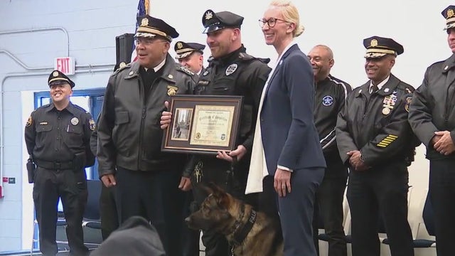K9, Philadelphia officer head to Temple University after graduating Academy’s K9 program