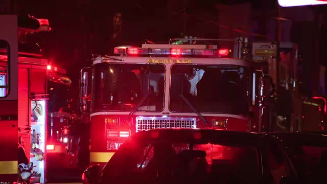 Woman jumps to escape fire that engulfed Kensington home
