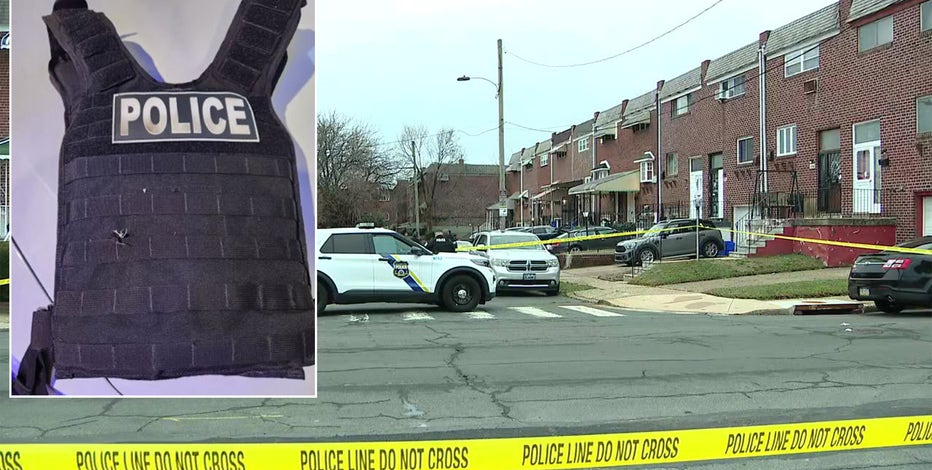 Ballistic vest may have saved life of Philadelphia officer shot serving search warrant: police