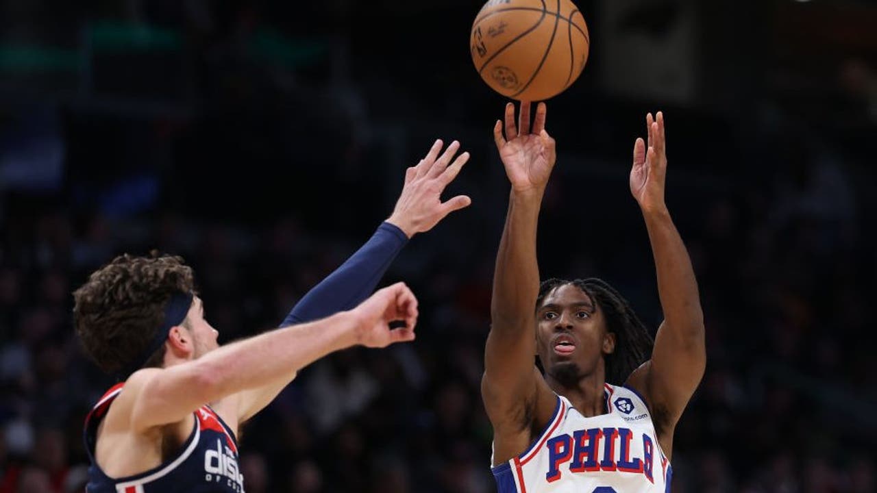 Maxey scores 28, 76ers work offensive glass in 119-113 win over Wizards