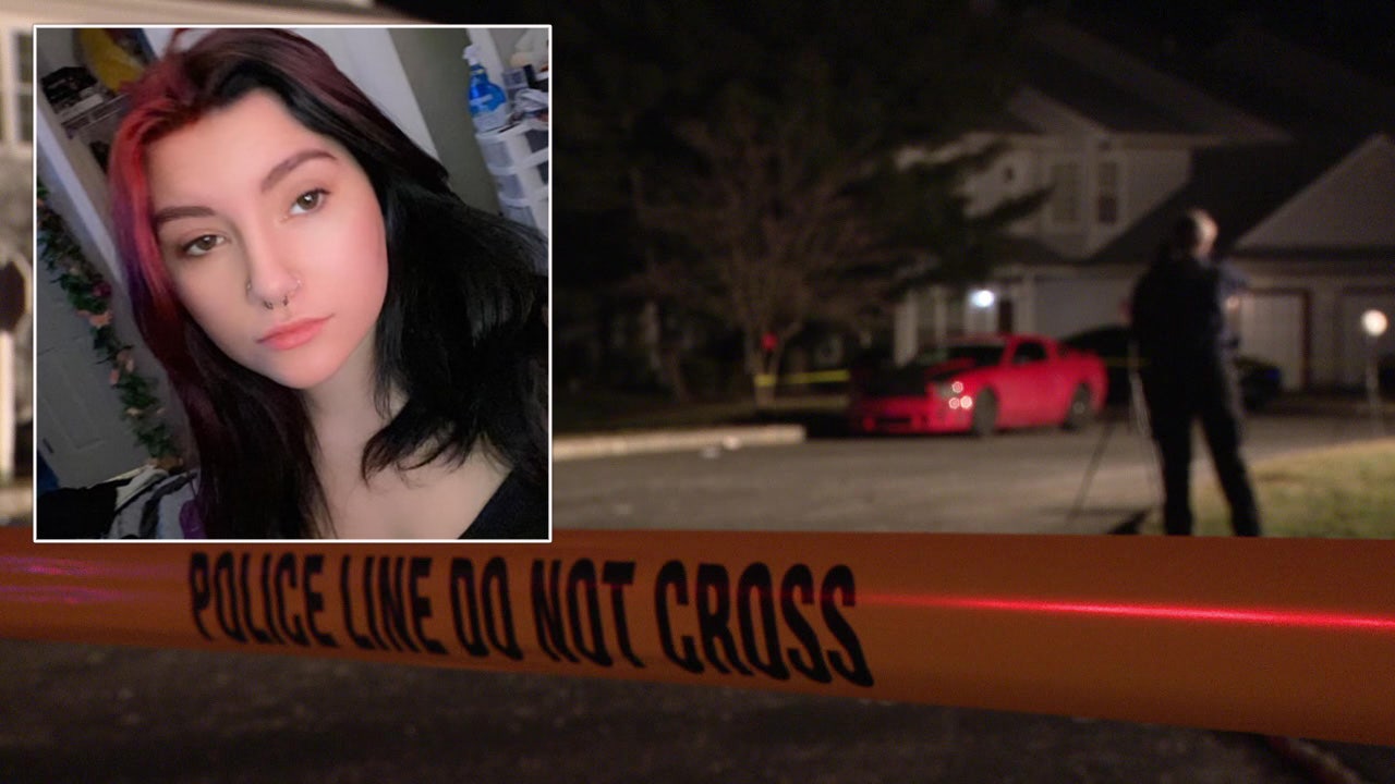 Man accused of stabbing ex-girlfriend to death in front of police