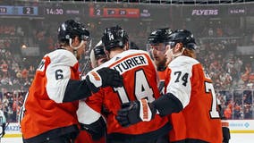 Couturier helps Flyers top Kraken for third straight win