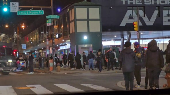 Gunshots fired as huge group of juveniles create chaos in North Philadelphia: officials