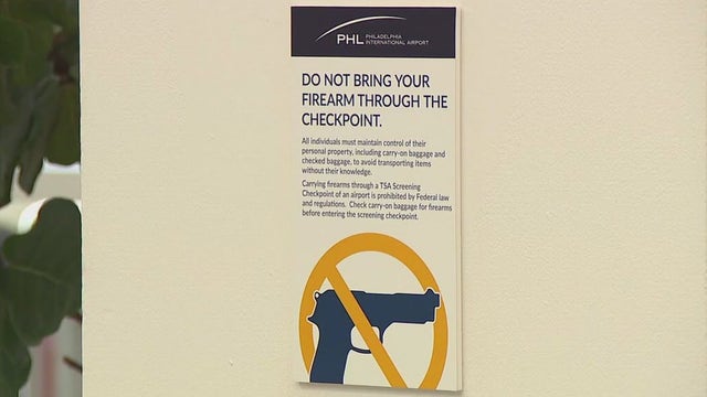 Record number of firearms detected by TSA at Philadelphia International Airport