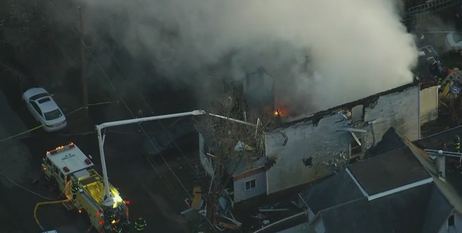Officers shot, East Lansdowne, PA house on fire after caller reports 11 year-old child shot