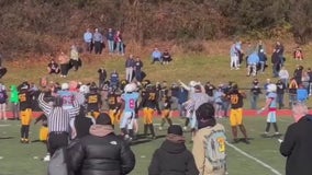 Father Judge, Lincoln High schools end Turkey Bowl football game in Northeast Philadelphia