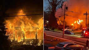 Neighbors pull trapped residents from raging house fire in West Deptford: officials