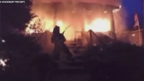 Neighbors credited with rescuing couple trapped in New Jersey house fire