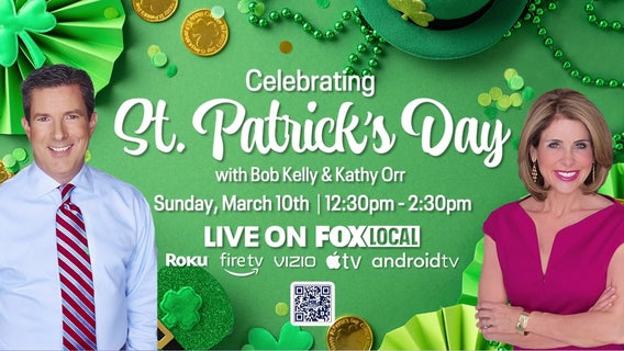 WATCH: Celebrate St. Patrick’s Day with FOX 29’s Bob Kelly and Kathy Orr