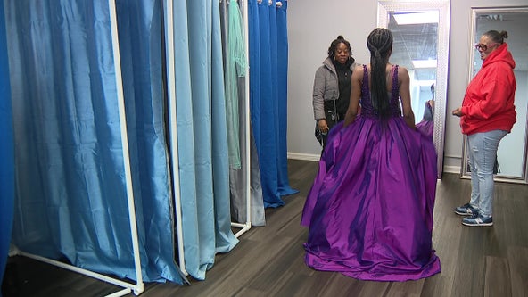 Free prom dress, accessories event makes spring dance accessible, affordable for girls