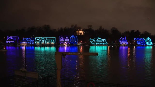 Boathouse Row shows off brilliant, new light combinations in relighting ceremony