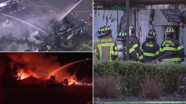 Massive fire destroys clubhouse at senior living community in Montgomery County