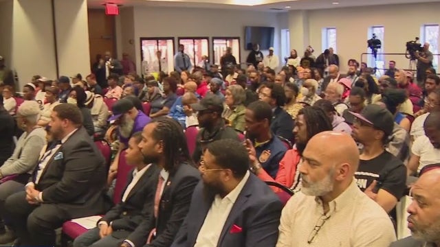 Residents demand change at packed town hall on youth and gun violence held by city officials