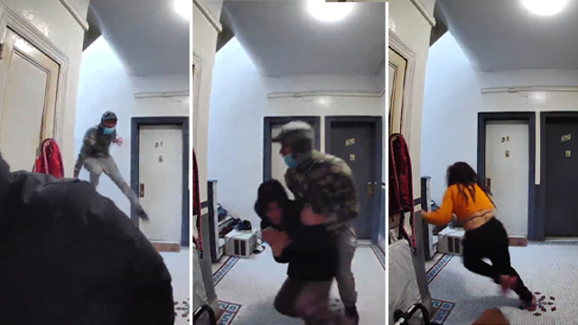 VIDEO: Man snatches teen from Queens apartment, mom fights off would-be kidnapper
