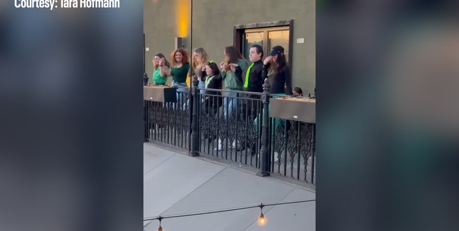 Kylie Kelce Irish dances with McHugh School of Irish Dance in Media&nbsp;