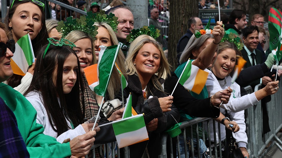 NYC St. Patrick's Day Parade 2024 map