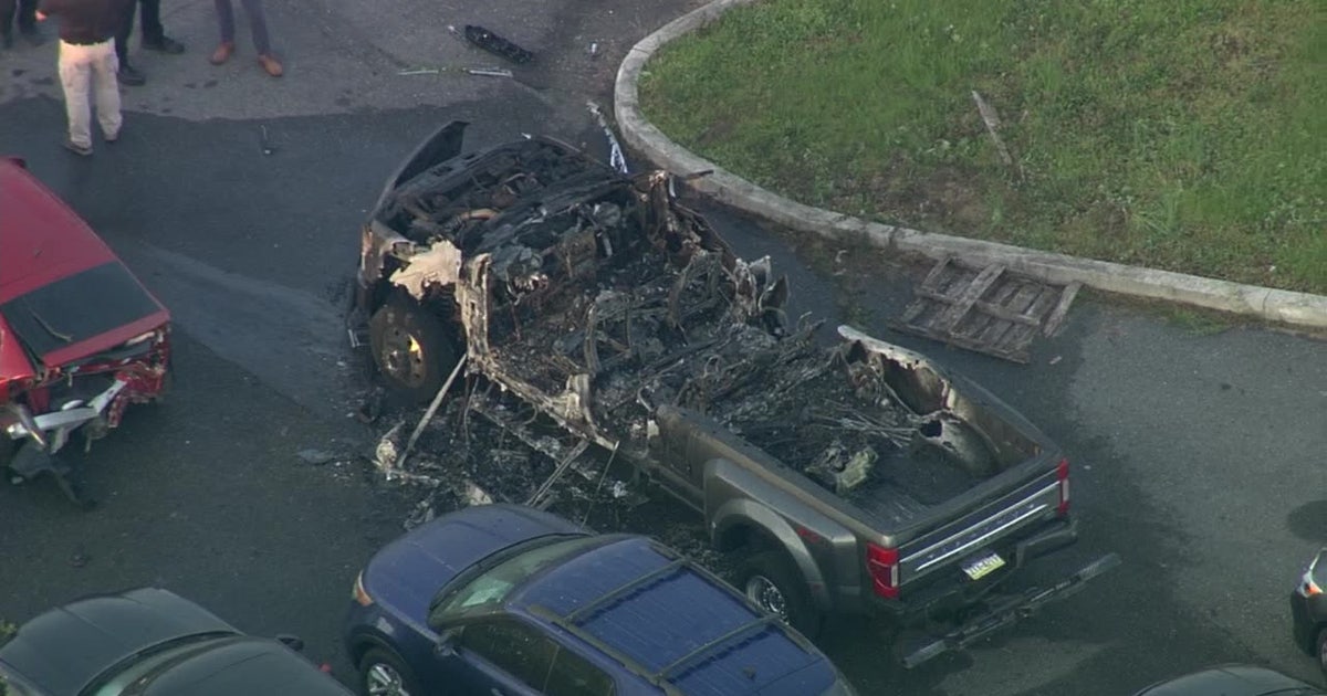 Arson investigation underway after pick-up truck torched at ...