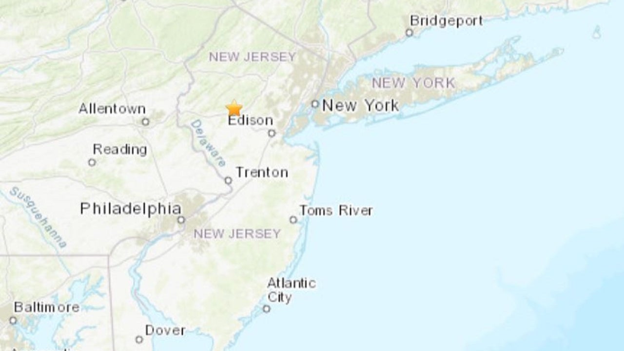 A 2.6 magnitude aftershock shook parts of northern New Jersey