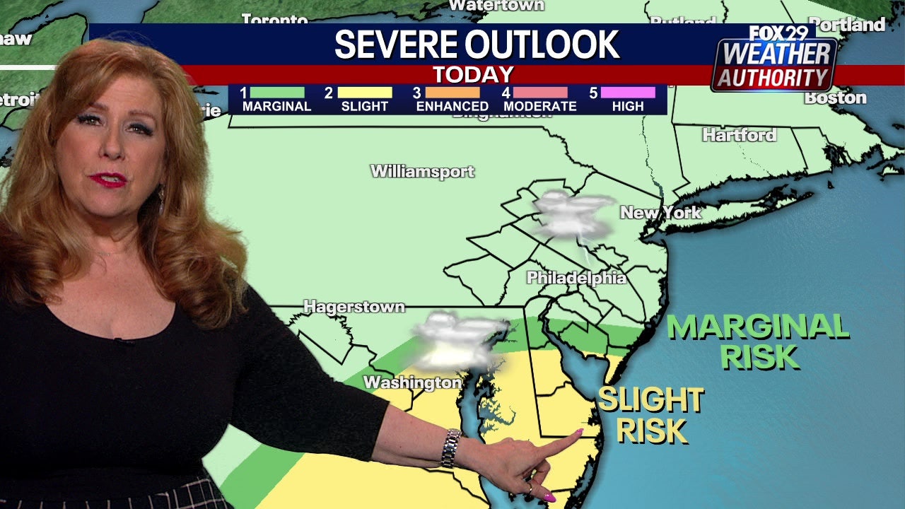 Philadelphia severe weather: Tornado watch issued in Delaware ahead of possible thunderstorms - Vimarsana News