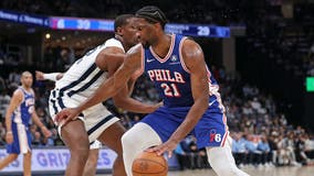 Embiid has 30 points and 12 rebounds in 23 minutes to lead the 76ers past the Grizzlies, 116-96