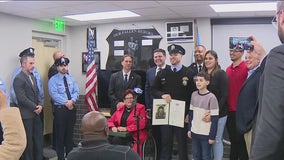 Philadelphia police officers honored after saving 4 people from burning Mayfair home