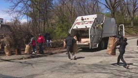 Hundreds volunteer to pick up trash, sweep, plant flowers in annual Philly Spring Cleanup