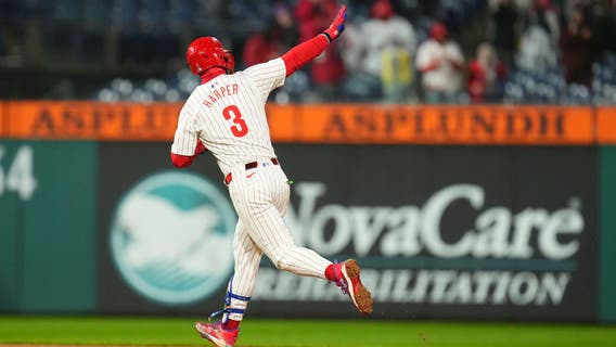 Bryce Harper powers the Philadelphia Phillies to 9-4 victory against the Cincinnati Reds