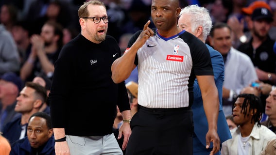 76ers plan to file grievance about officiating during first two games of series against Knicks