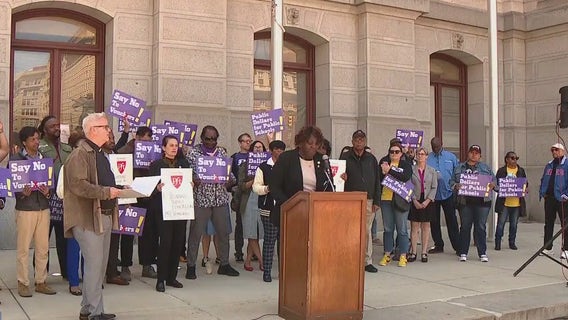 School funding rallies call for more money in Pa schools while attacking school vouchers