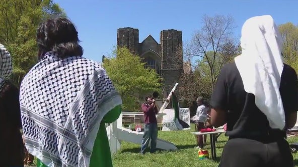 Swarthmore College students create encampment in pro-Palestine demonstrations