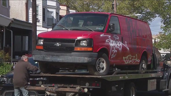 Abandoned vehicles pulled from Philly streets as part of Mayor Cherelle Parker's action plan